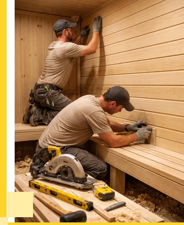 Обшивка саун вагонкой в Северодвинске от 2530 р. | ЭриданСвр