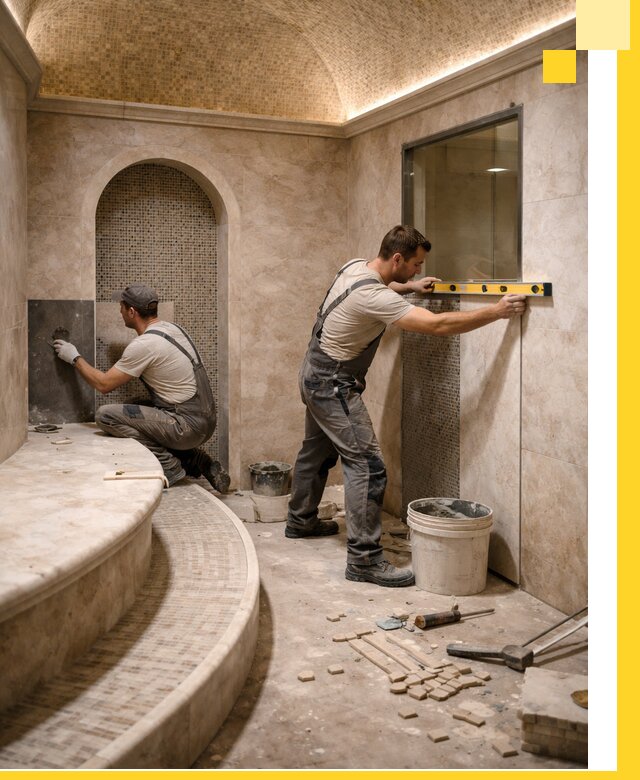 Проектирование и строительство саун с хамамом под ключ в Северодвинске