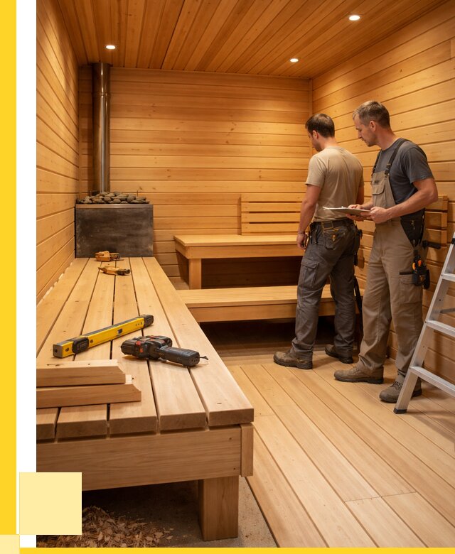 Отделка бань и саун в Северодвинске по цене от 4554 р. | ЭриданСвр