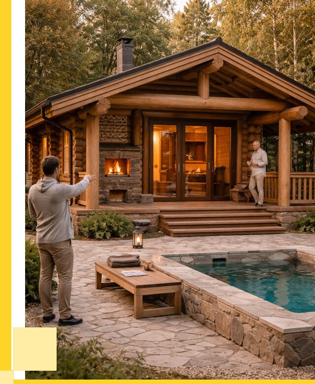 Проекты бань и хамам в Северодвинске от 25303 р. | ЭриданСвр