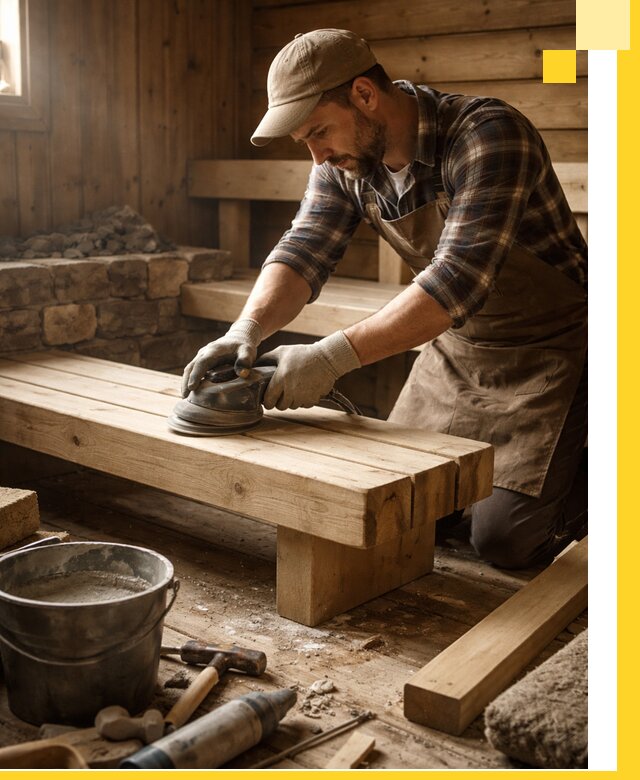 Ремонт бань под ключ в Северодвинске с гарантией качества и сроков