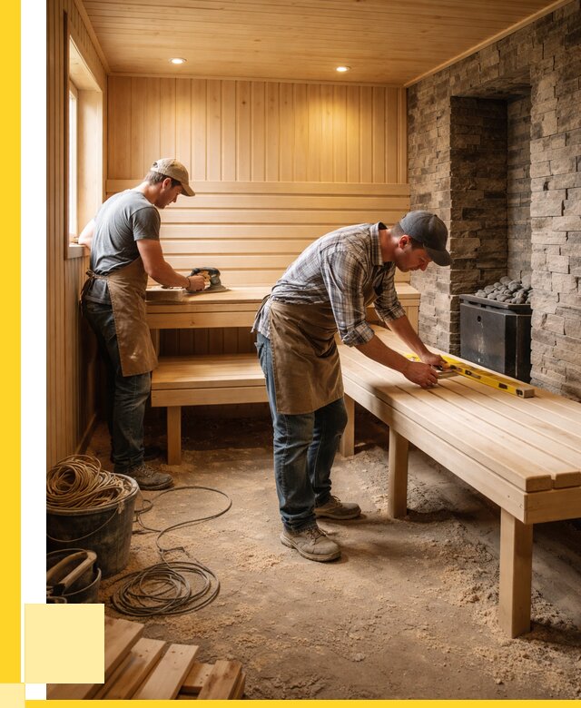 Отделка бани в Северодвинске: внутренняя отделка от 3036 р. | ЭриданСвр