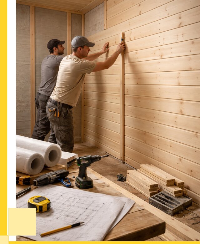 Обшивка бани вагонкой в Северодвинске от 1215 р., ЭриданСвр