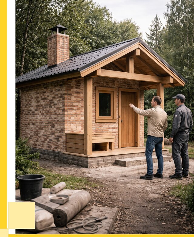 Кирпичные бани и печи в Северодвинске от 354235 р. | ЭриданСвр