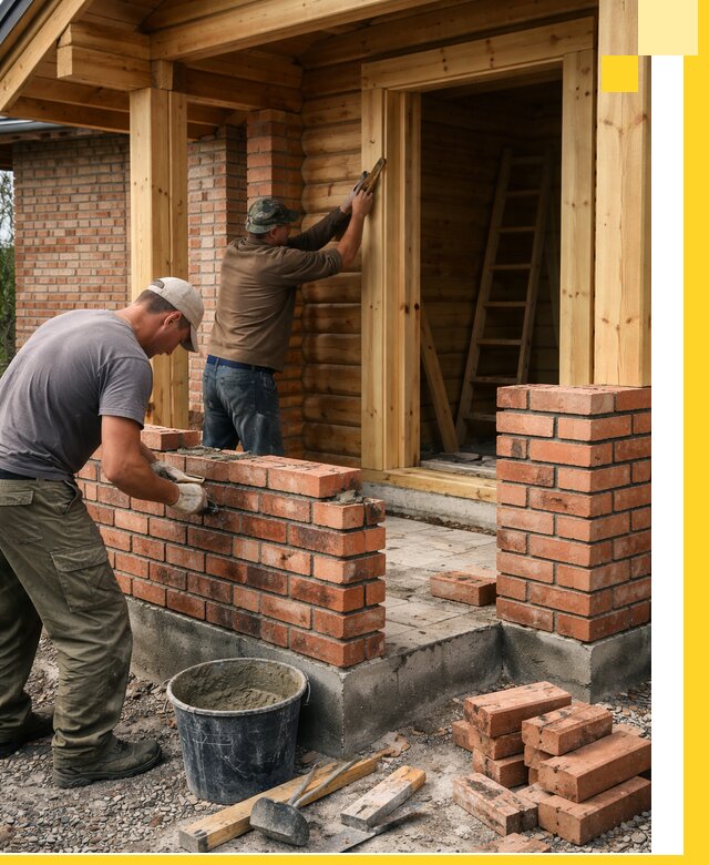 Строительство кирпичных бань под ключ в Северодвинске с гарантией качества