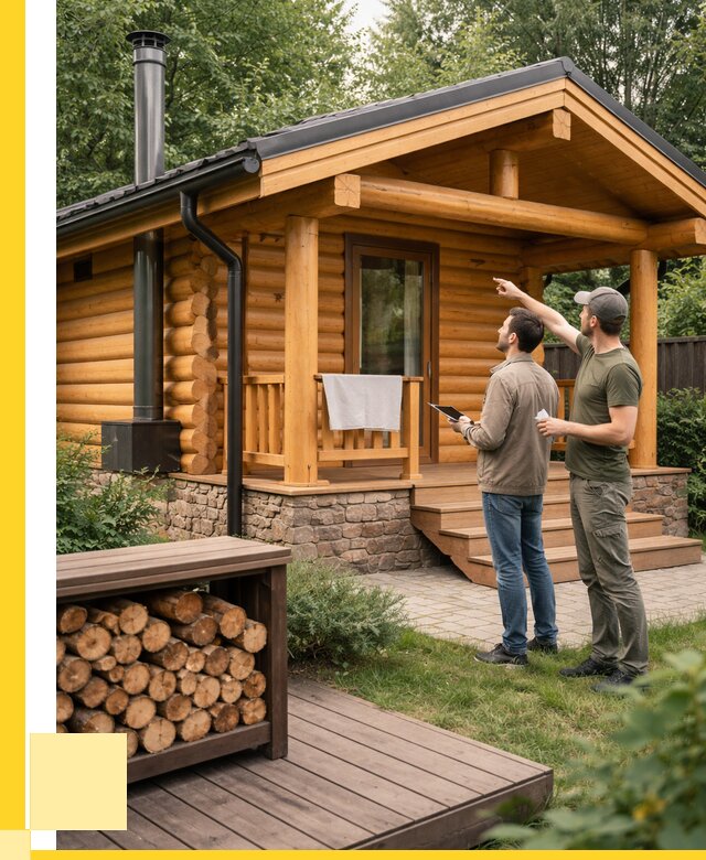 Бани для дачи под ключ в Северодвинске от 253025 р. | ЭриданСвр