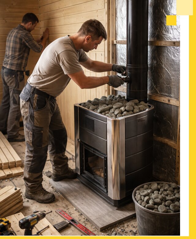 Проектирование и строительство парилок для бани в Северодвинске под ключ