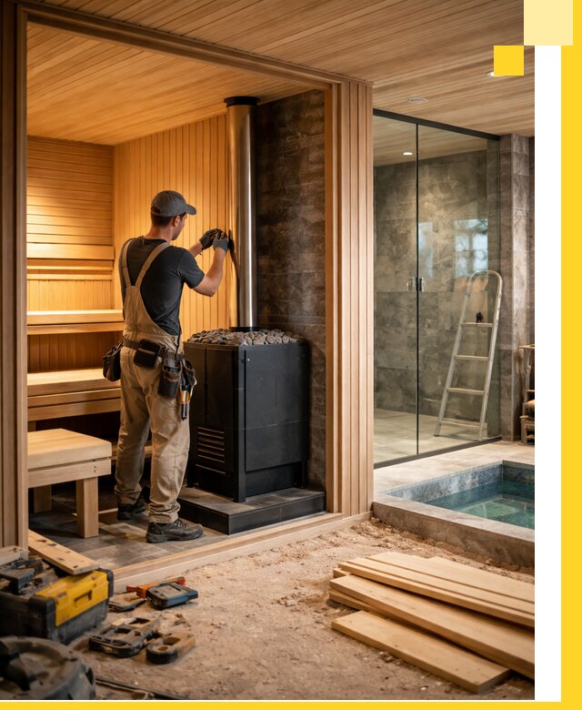 Полное строительство банных комплексов под ключ в Северодвинске