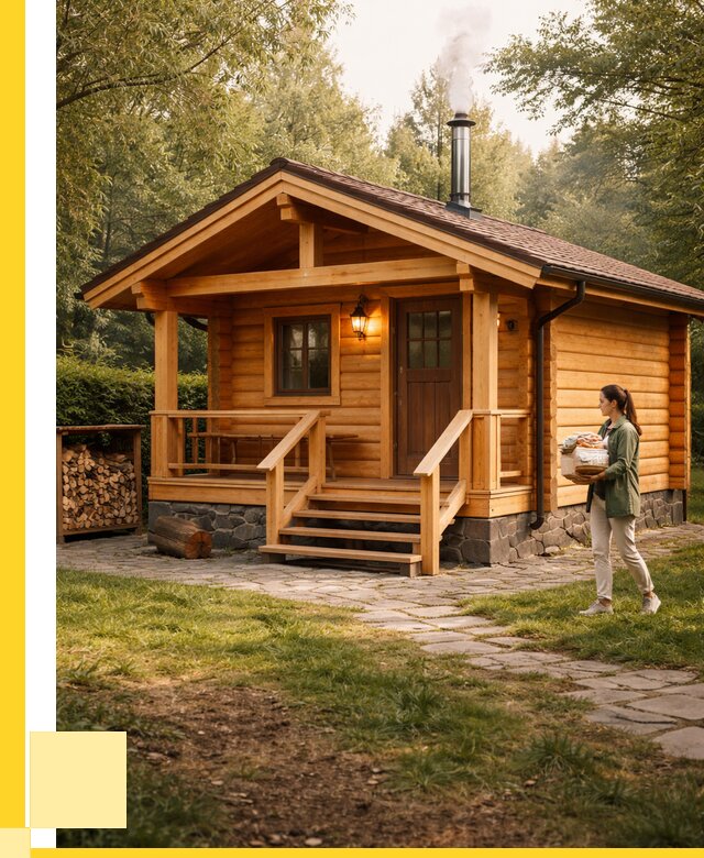 Купить баню под ключ в Северодвинске от 657865 р. | ЭриданСвр