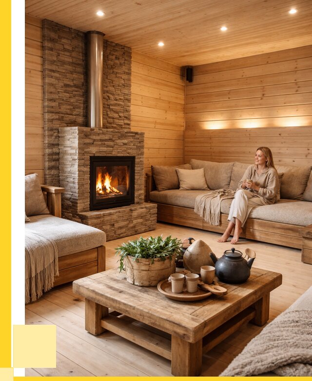 Проект бани с комнатой отдыха в Северодвинске от 35424 р. | ЭриданСвр