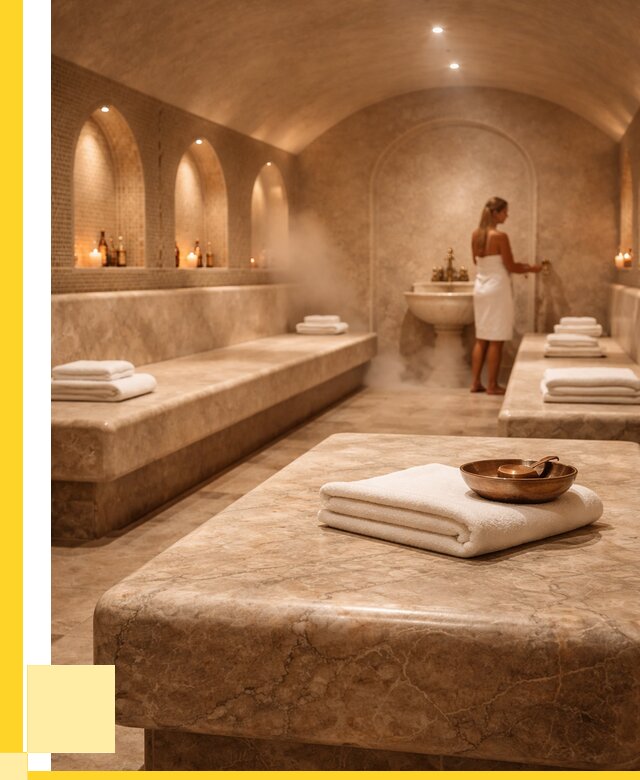 Лежаки для хамама в Северодвинске под ключ от 35424 р. | ЭриданСвр