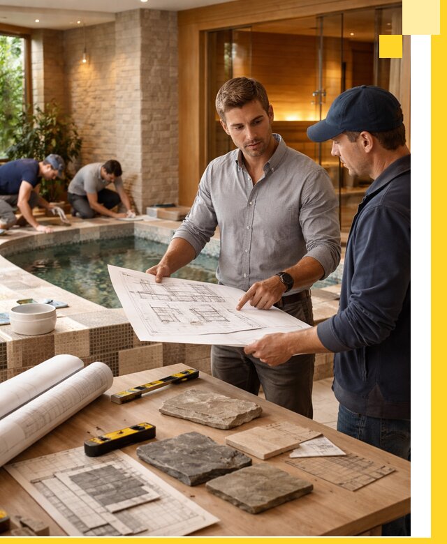 Проектирование SPA зон под ключ в Северодвинске с инженерией